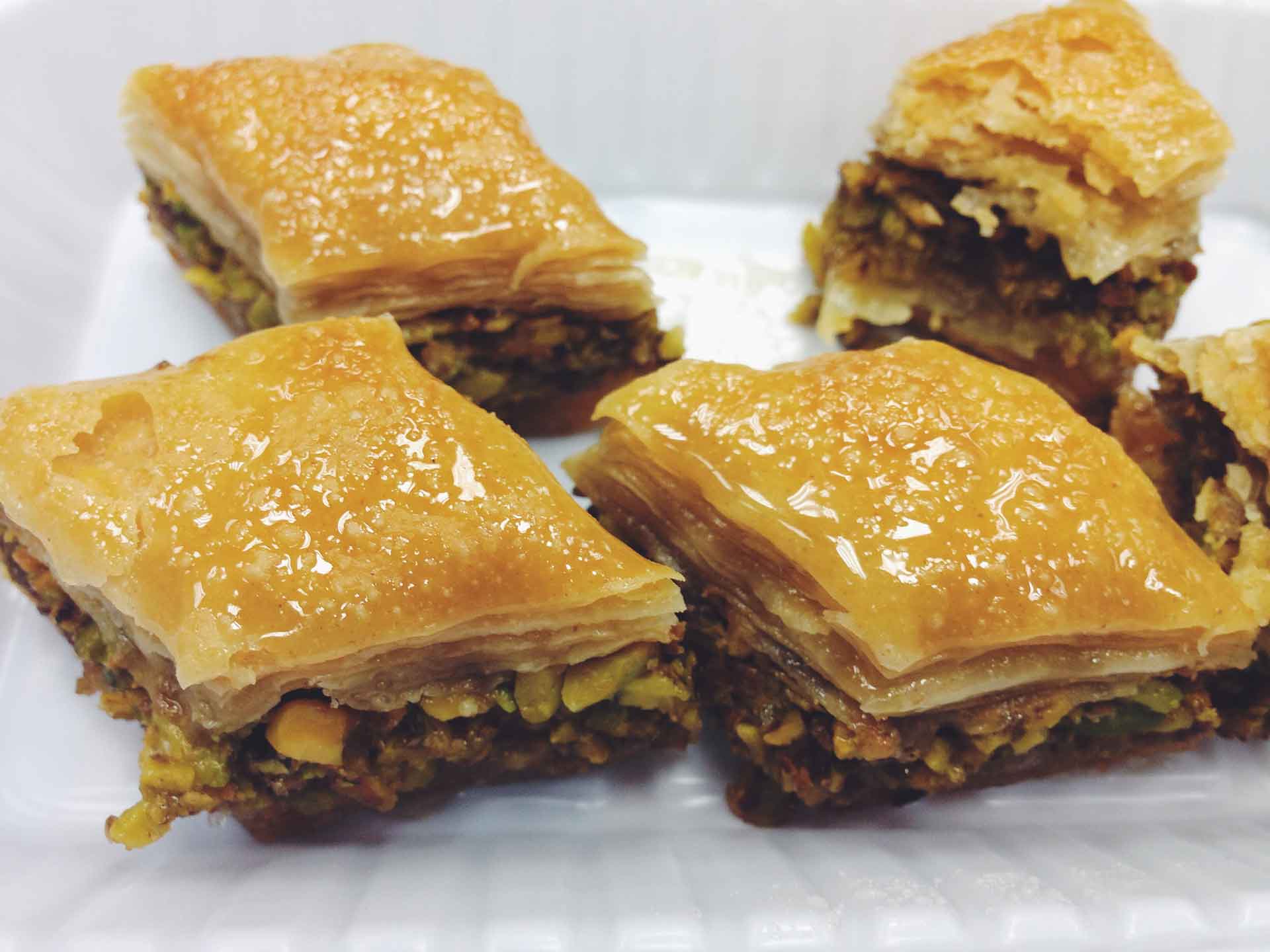 Baklava dessert